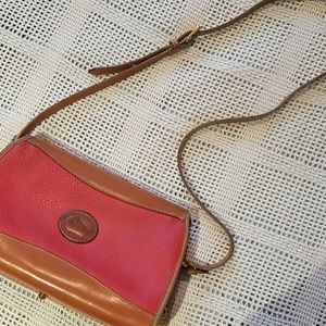 Dooney & Bourke vintage red all weather leather